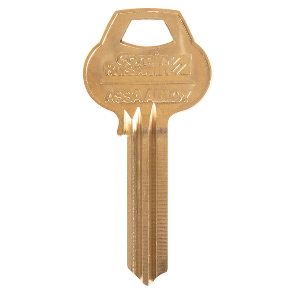 6-Pin Keyblank, H1 Keyway, Coined Logo Only, PK50